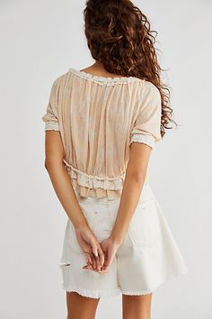 Free People Perfect Day 短款上衣