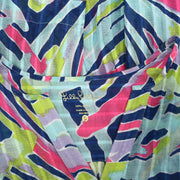 Lilly Pulitzer Printed Blouse Shirt Tunic Top S