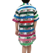 Desigual 儿童女孩花卉印花长袍衬衫上衣