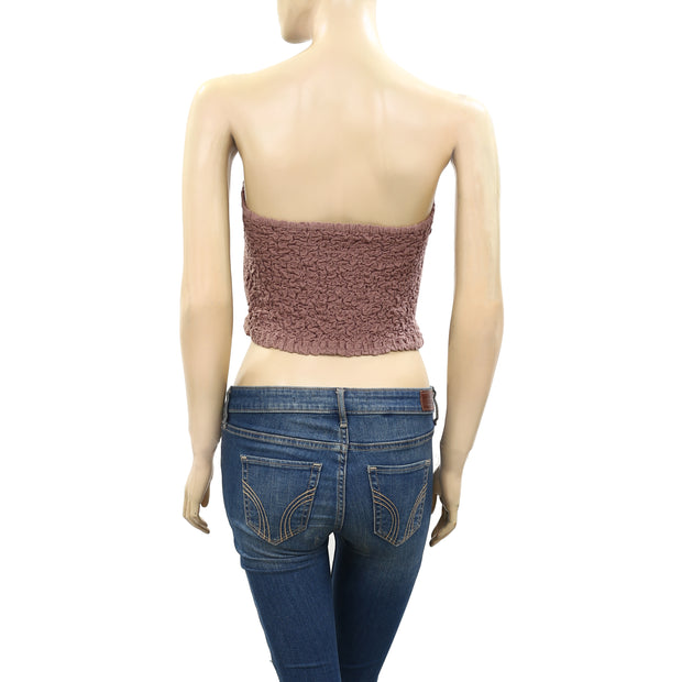 Free People Endless Summer Eternal Staple Bustier Tube Cropped Top S