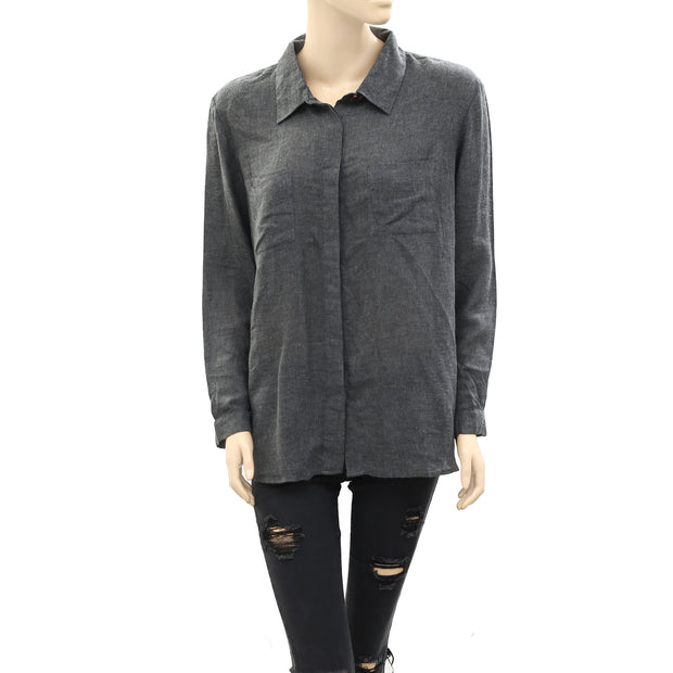 Laurence Dolige Paris Buttondown Shirt Top M