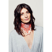 Free People Heirloom Embroidered Bandana Scarves