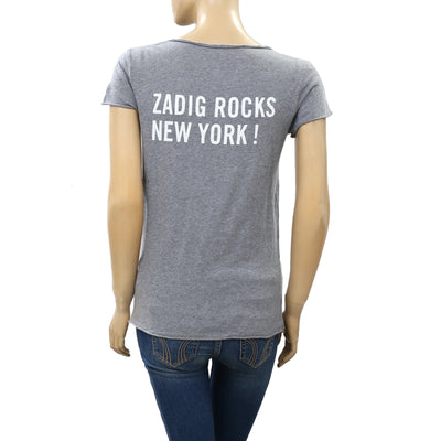 Zadig & Voltaire "Zadig Rocks New York" T-Shirt Top