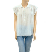 Zadig & Voltaire Ivory Kimono Tunic Top XS