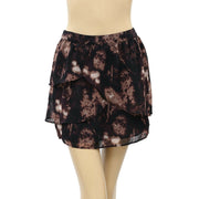 Silence + Noise Urban Outfitters Printed Mini Skirt