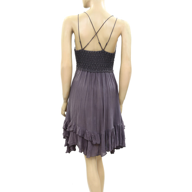 Free People FP One Adella Slip Mini Dress