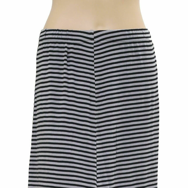 April Cornell Striped Printed Maxi Skirt S