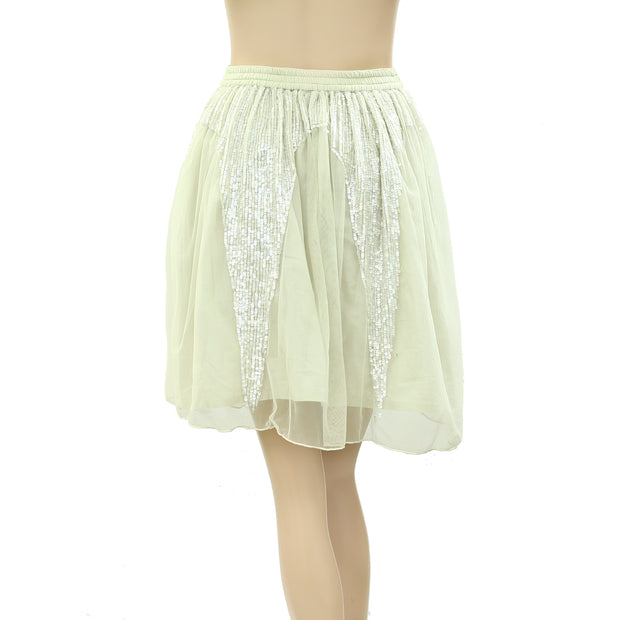 Kimchi Blue Urban Outfitters Sequin Embellished Mini Skirt XS