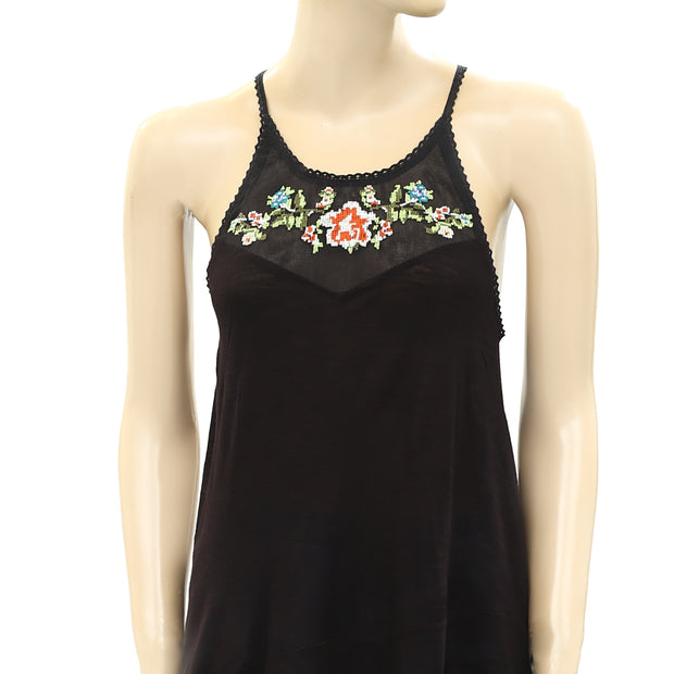 Kimchi Blue Urban Outfitters Embroidered Tunic Top