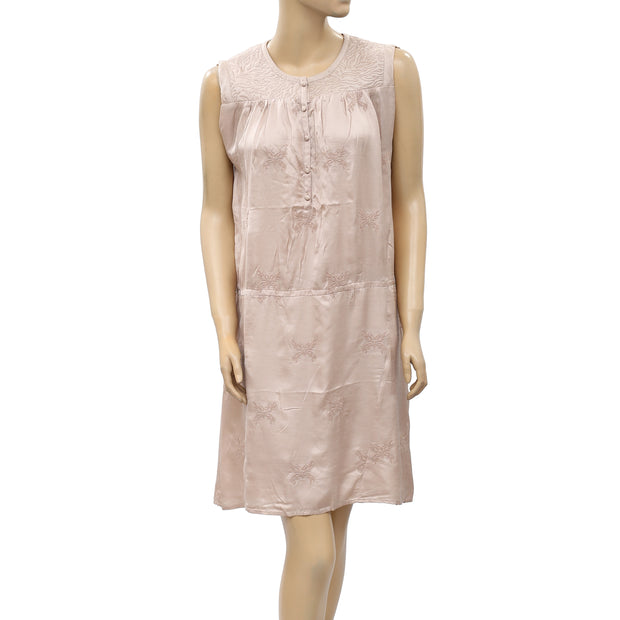 Zadig & Voltaire Rafi Brod Mini Tunic Dress