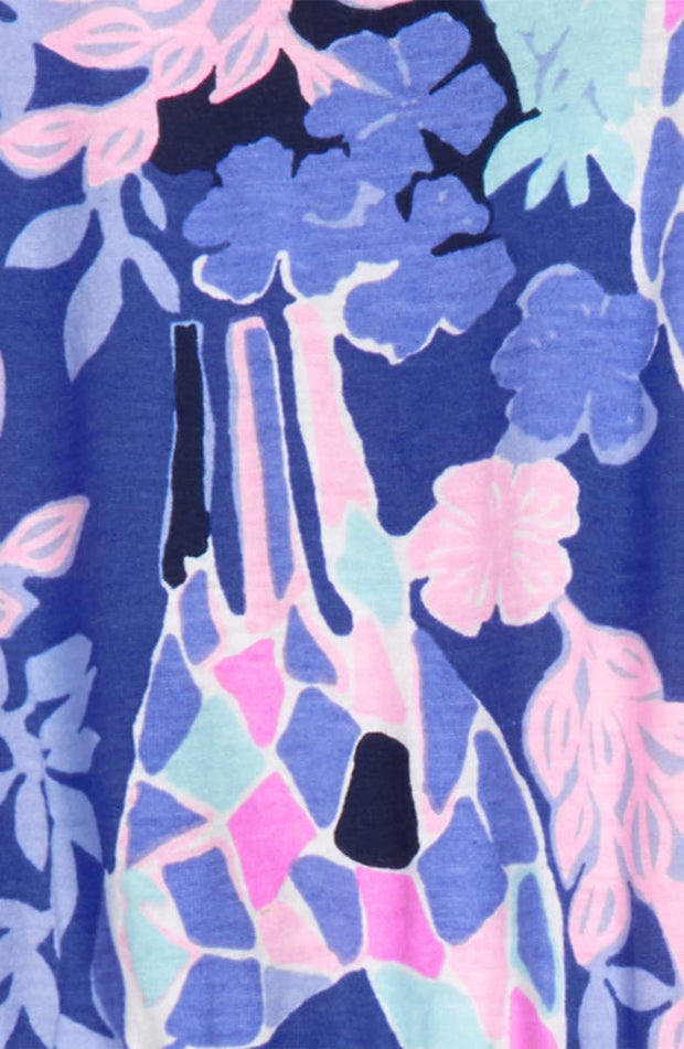 Lilly Pulitzer Girls Mini Maliah Floral Jumpsuit Dress