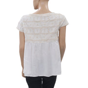 Odd Molly Anthropologie Embroidered Blouse Top S-1