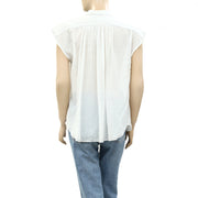Zadig & Voltaire Ivory Kimono Tunic Top XS