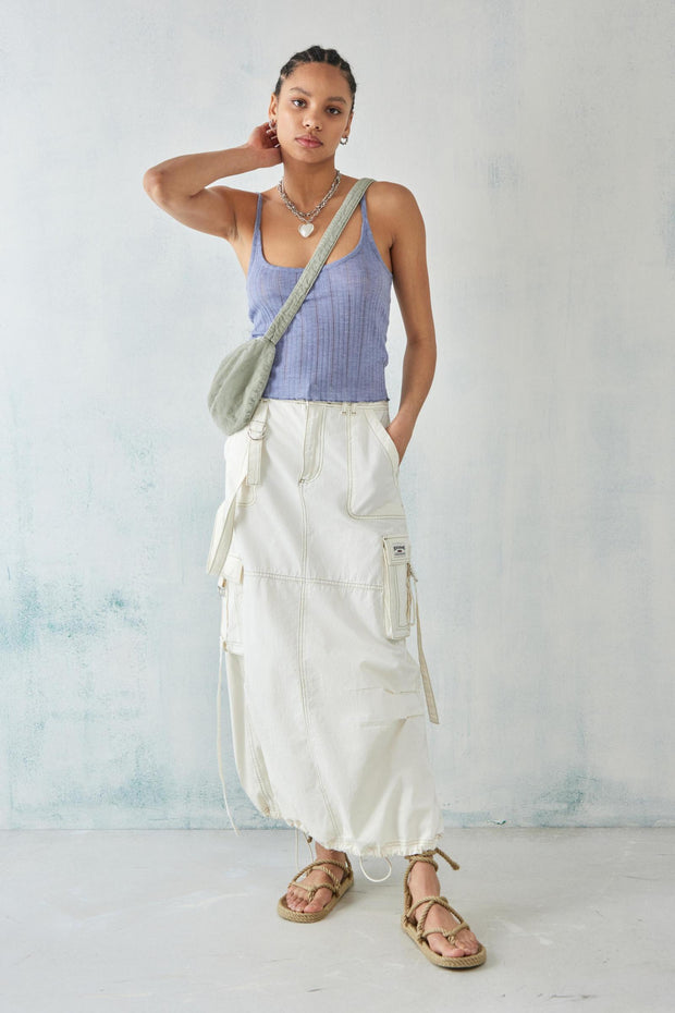 BDG Urban Outfitters Avery Laddered Cami Blouse Top