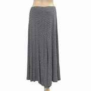 April Cornell Striped Printed Maxi Skirt S
