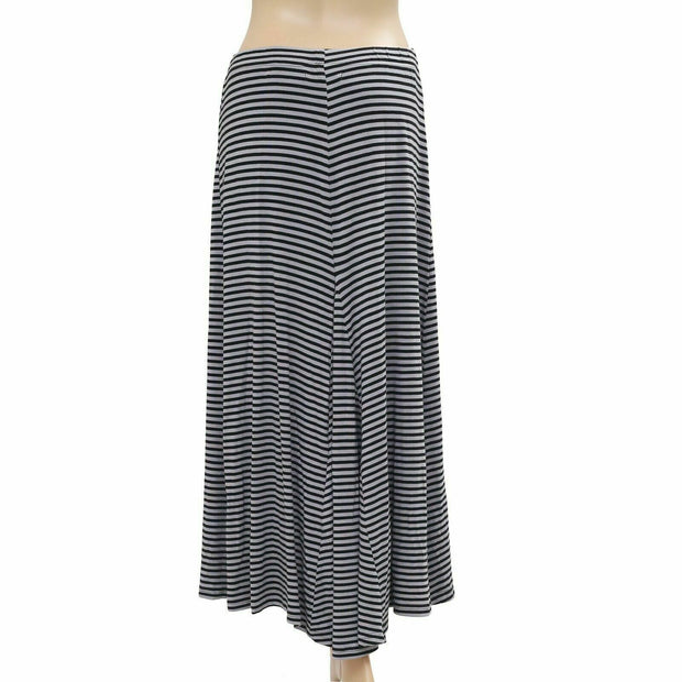 April Cornell Striped Printed Maxi Skirt S