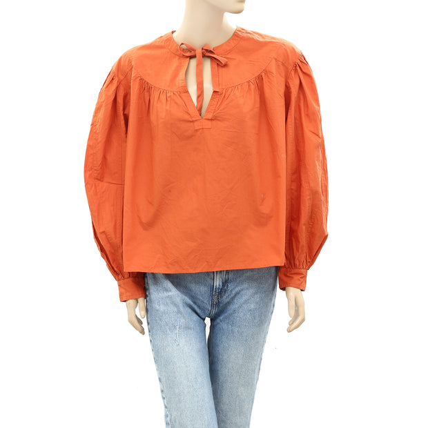 Ulla Johnson Delaney Blouse Top M-8