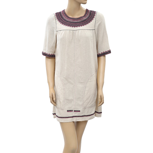 Isabel Marant Embroidered Tunic Dress XS
