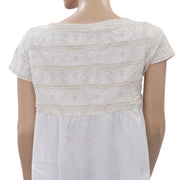 Odd Molly Anthropologie Embroidered Blouse Top S-1