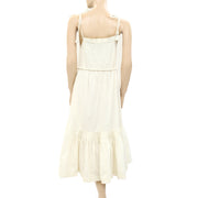 Sea New York Willa Smocked Maxi Long Dress S