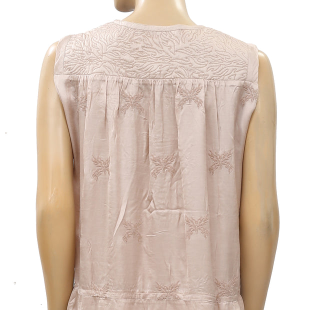 Zadig & Voltaire Rafi Brod Mini Tunic Dress