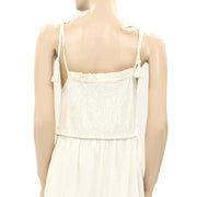 Sea New York Willa Smocked Maxi Long Dress S