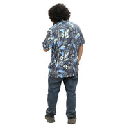 ASOS DESIGN Men's Revere Inspired Print Shirt XL