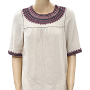Isabel Marant Embroidered Tunic Dress XS