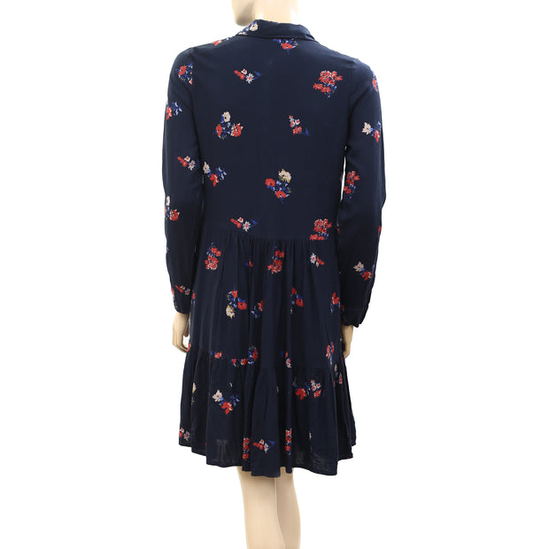 Ba&sh Floral Printed Mini Dress S