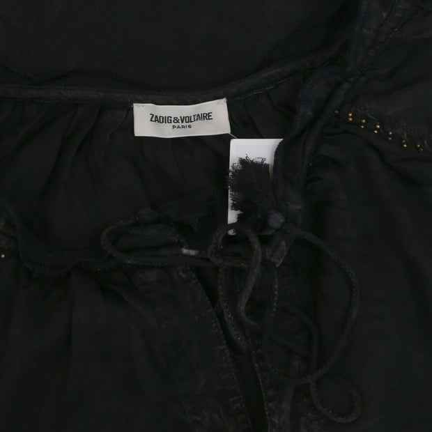 Zadig &amp; Voltaire Theresa 蕾丝衬衫上衣 XS