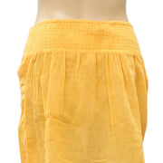 Topshop Solid Mini Skirt S