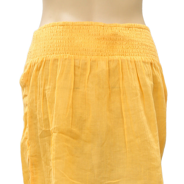Topshop Solid Mini Skirt S