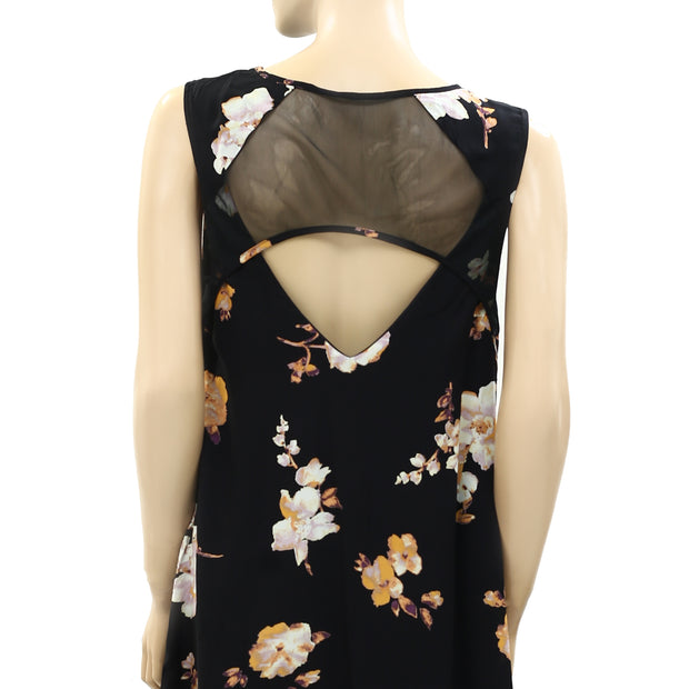 Silence + Noise Urban Outfitters Floral Printed Shift Mini Dress S