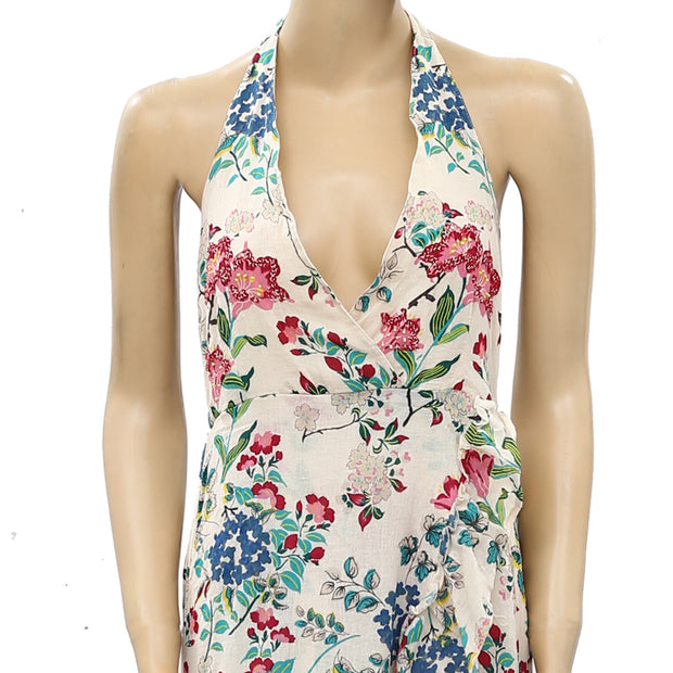 Urban Outfitters Floral Printed Midi Dress M