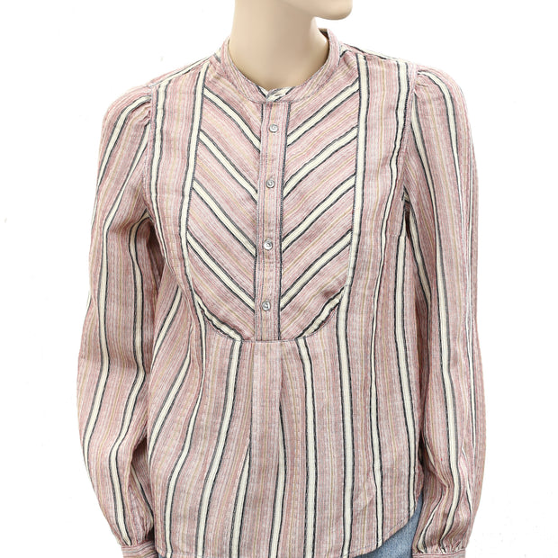 Zadig & Voltaire Striped Blouse Top S