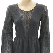 Ecote Urban Outfitters Jessa Floral Lace Mini Dress M