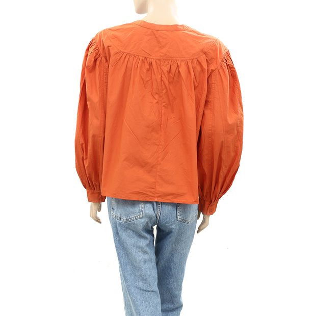 Ulla Johnson Delaney Blouse Top M-8