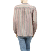 Zadig & Voltaire Striped Blouse Top S