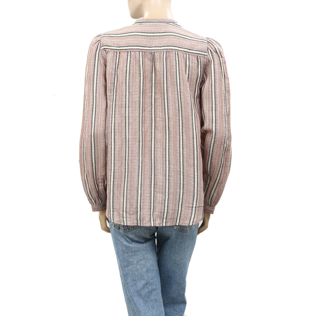 Zadig & Voltaire Striped Blouse Top S