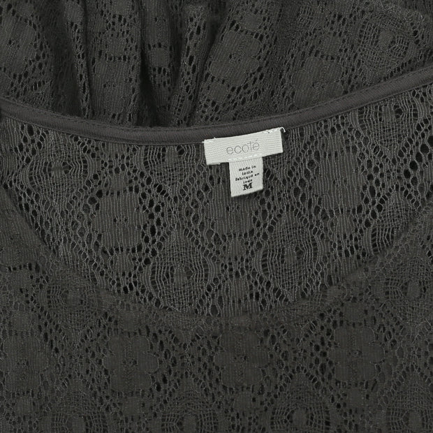 Ecote Urban Outfitters Jessa Floral Lace Mini Dress M