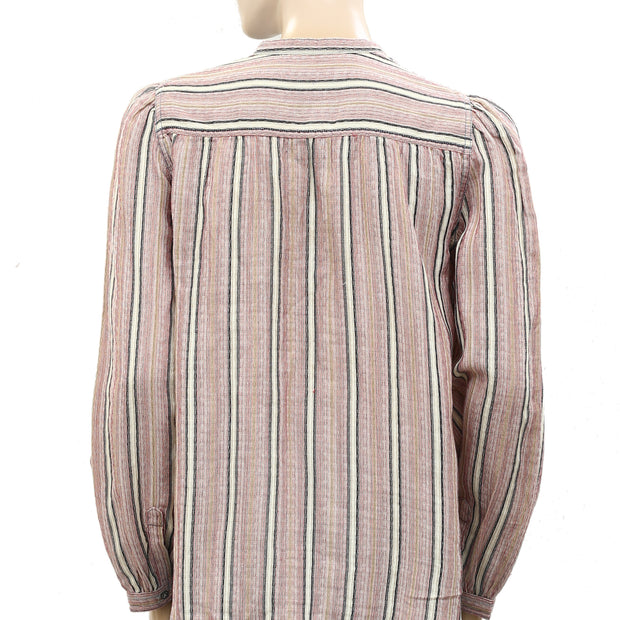 Zadig & Voltaire Striped Blouse Top S