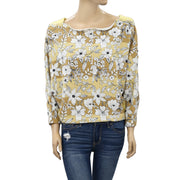 Free People Martin Floral Printed Pullover Top