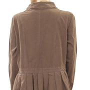 Ewa I Walla Peasant Lagenlook Vintage Buttondown Coat Jacket Dress M