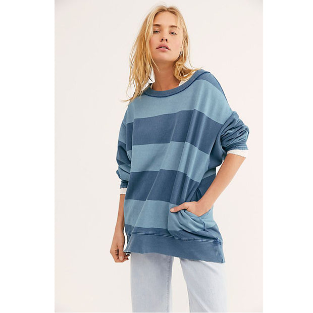 Free People We The Free Nevermind Pullover Top