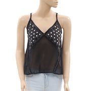 Ecote Urban Outfitters Mirror Embroidered Blouse Top S