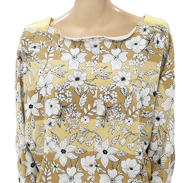 Free People Martin Floral Printed Pullover Top