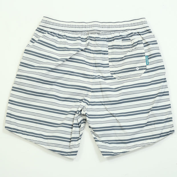 Bonobos Riviera Recycled Swim Trunks Striped Print Shorts M