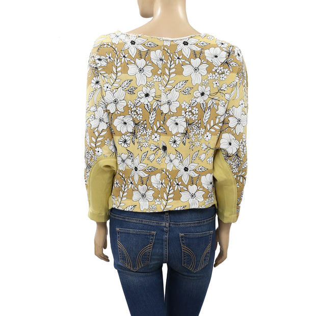 Free People Martin Floral Printed Pullover Top