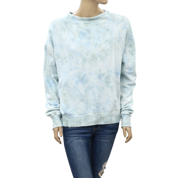 Free People Tie & Dye Pullover Top S