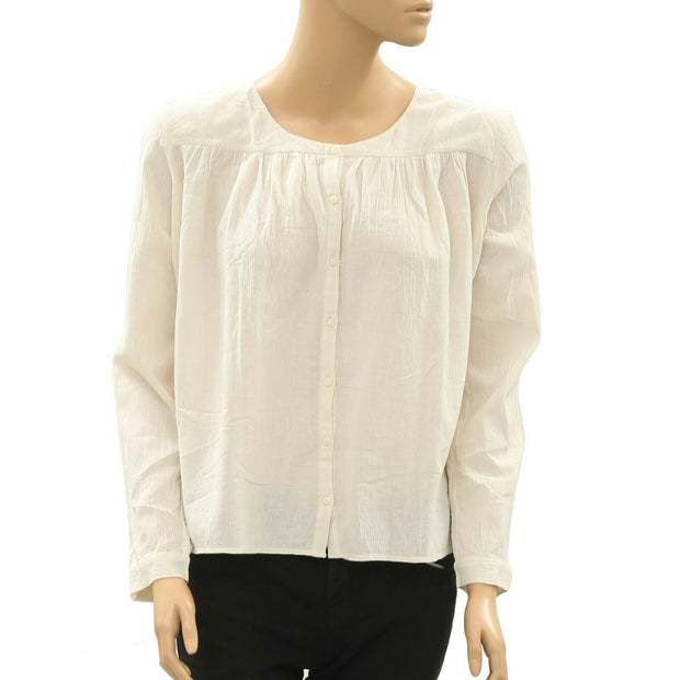Des Petits Hauts Toulouse Solid Shirt Top M